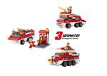 Mini Fire Rescue DIY Building Blocks Educational Toys Convertable 3 Styles