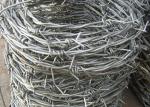 Stainless Steel ISO9001 Hot Dip Galvanised Barbed Wire