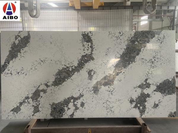 Buy cheap 8mm Calacatta Quartz Stone Marble Modern For Hotel Decoration from wholesalers