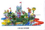 Kids Water Park Equipment / Water Park Games For Swimming Pool Water Park