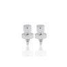 Buy cheap Aluminum FEA15 Perfume Cologne Spray Nozzle 0.075ml dosage from wholesalers