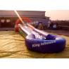 Buy cheap Funny U Shaped Outdoor Inflatable Water Slide PVC Tarpaulin With Blower from wholesalers