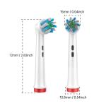 Oral Brush Head Twist Action Pro Replacement Toothbrush Heads EB52-X