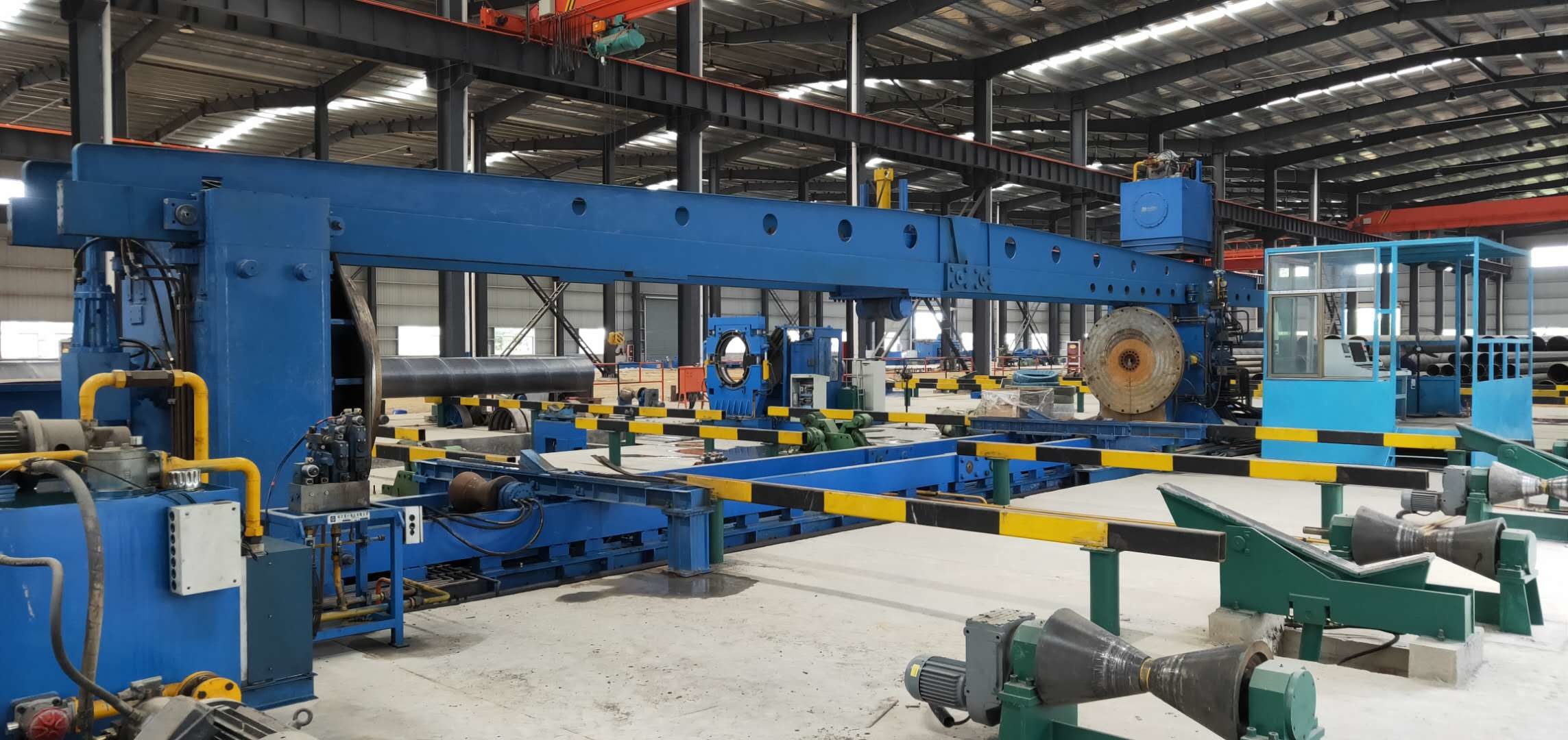Customized Size Steel Pipe Hydro Testing Machine 0.01 Low Tolerance