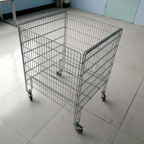 Buy cheap Promotion Or Advertising Produce Display Baskets Retail Wire Dump Bin from wholesalers