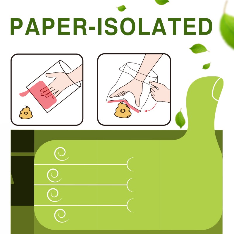 Environmentally Friendly Biodegradable Animal Waste Bags For Dog Waste Handling