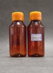 Brown Syrup Liquid Medicine Bottle , 60ml Custom Plastic Bottles Safety Cover