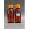 Buy cheap Brown Syrup Liquid Medicine Bottle , 60ml Custom Plastic Bottles Safety Cover from wholesalers