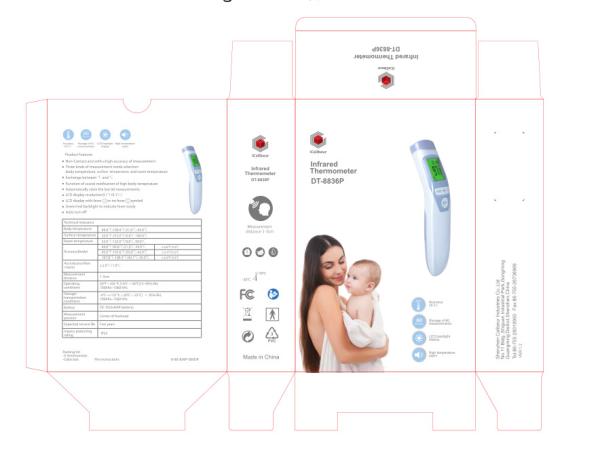 Buy cheap Medical Lcd Fever Non Contact Infrared Thermometer from wholesalers