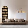 Buy cheap Modern Living Room Leather Sofa Combination Nordic Luxury Straight Row from wholesalers