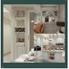 Buy cheap 1800mm Solid Wood Wardrobe Closet Luxury Bedroom Wall Cabinets With Doors from wholesalers