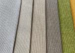Shrink Resistant Linen Sofa Fabric 280gsm Polyester Furniture Textile