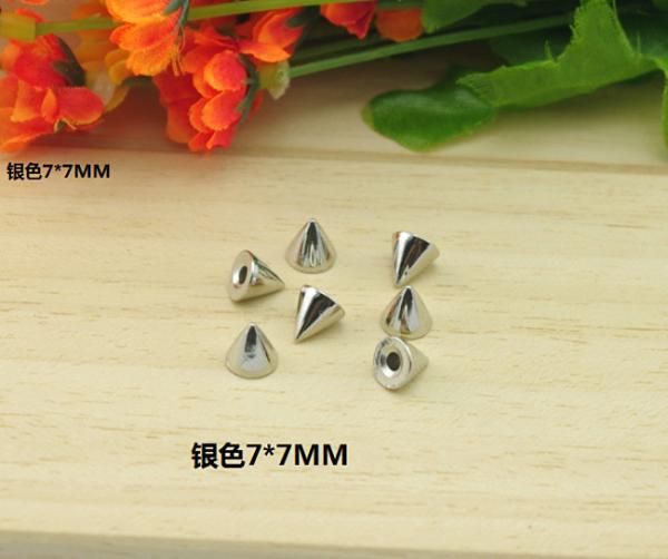 Buy cheap 7*7mm Silver Rivet Spikes Stud Punk from wholesalers