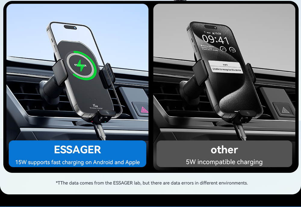 ESSAGER A7 Series Best Car Mobile Phone Holder Car Phone Stand