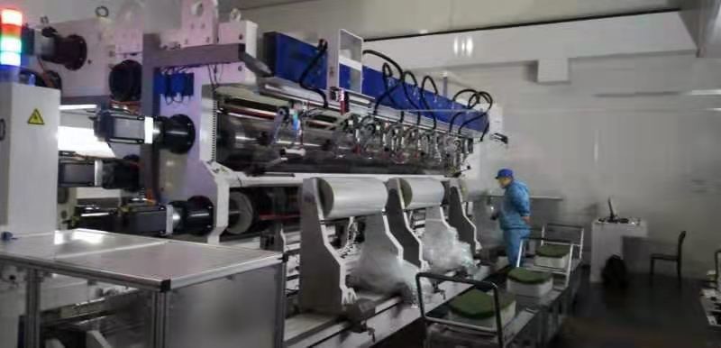 Electrostatic Elimination Surface Slitter Rewinder , 20 Microns Roll Rewinding Machine