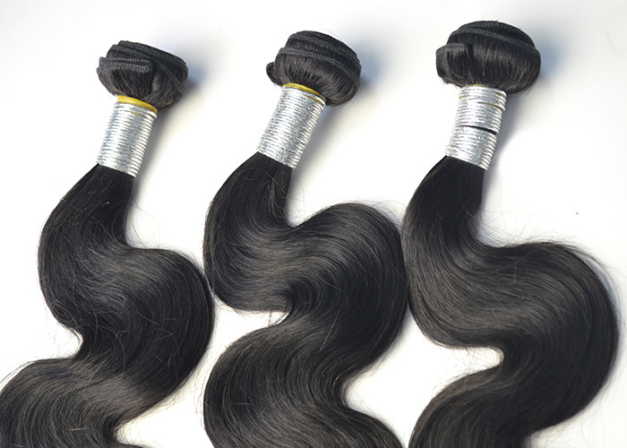 Unprocessed One Donor Peruvian Body Wave Hair Extensions 10 Inch - 30 Inch