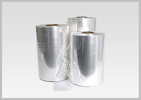 Plastic PVC Heat Shrinkable Film Rolls Blow Molding Processing For Glass Bottle