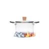 Buy cheap Microwave Heating Transparent Borosilicate Glass Soup Pot from wholesalers