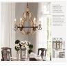 Buy cheap Wood cage Iron chandelier for indoor home lighting (WH-CI-73) from wholesalers