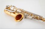 children musical instrument white painting saxophone for children Hot selling Bb