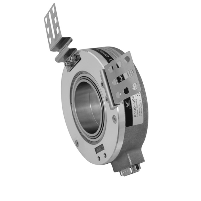 Buy cheap Aluminum Alloy Hollow Shaft Encoder Totem Pole Output from wholesalers