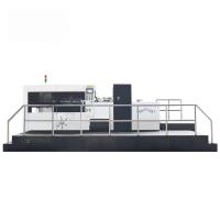 Buy cheap Semi Auto 1060 Corrugated Carton Die Cutting Machine Platen Punching Creasing product