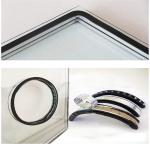 Buy cheap Flexible Warm Edge Butyl Spacer Bar For Double Glazed Units from wholesalers