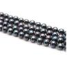 Buy cheap Luxury Colorful Black Round 8mm Shell Pearl Sweater Necklace 55 Inches (N08516) from wholesalers