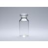 Buy cheap 3ml Clear Pharmaceutical Empty Crimp Top Glass Vial With Caps from wholesalers
