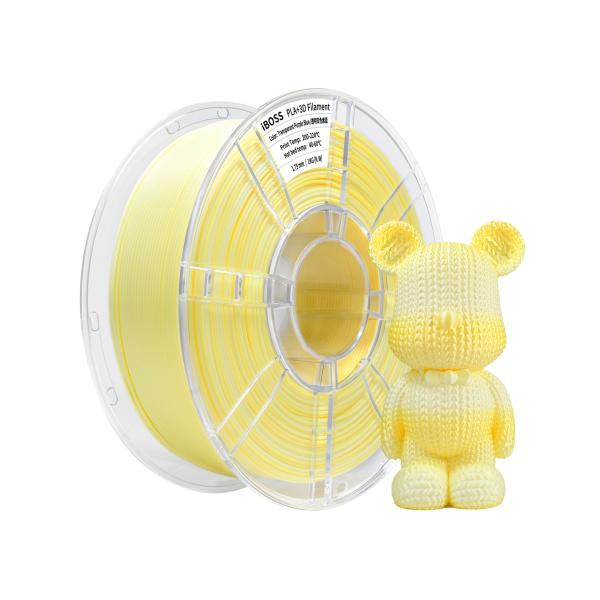 Buy cheap iBOSS High Speed PLA+ Filament 1000g Gradirnt Yellow White Dual Color Fialment 3d Printing Filament from wholesalers