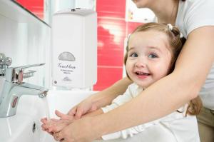Wholesale Plastic Hotel Touchless Hand Sanitizer Dispenser Refillable Wall Mounted from china suppliers