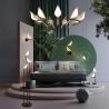 Buy cheap Magpie chandelier smart dimming light luxury bedroom bedside lamp balcony staircase restaurant creative bird from wholesalers