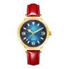 Buy cheap Fashion Stainless Steel Alloy Case Diamond 3ATM Waterproof Quartz Watch Leather Strap Design For Women from wholesalers
