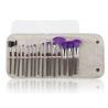 Buy cheap Purple 16pcs Cosmetic Makeup Brush Set Eco Friendly Painting Wood from wholesalers