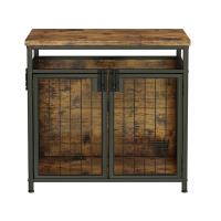 Buy cheap Luxury Furniture Eco-friendly Wood Wooden Pet Dog Cat Cage Indoor Carte House product