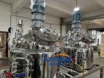 Fixed Type Vacuum Homogenizer Cosmetic Cream Mixer Lotion Ointment Mixing