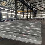 Self Supporting Metal Power Pole 32m 0-30 Degree Dodecagon 166KV Transmission
