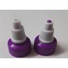 Buy cheap 20 / 410 Purple / Grey Plastic Bottle Lids Twist Type Out Diameter 23 . 5MM from wholesalers