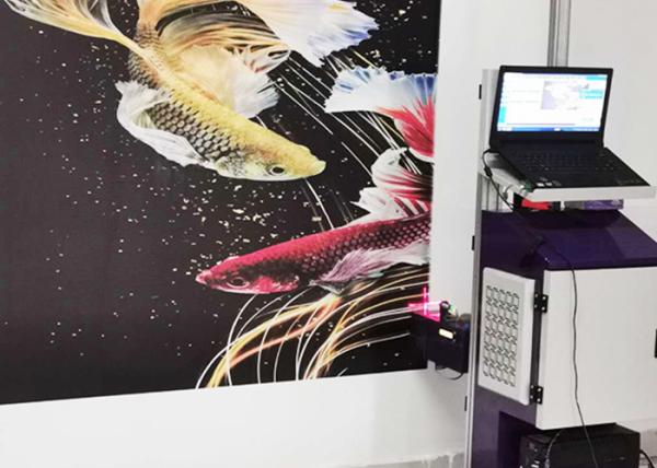 Buy cheap TECO Motor 1440dpi CMYK Direct Wall Inkjet Printer from wholesalers