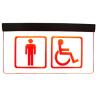 Buy cheap Green LED edgelit acrylic sign 8mm engraved colorful hanging from wholesalers