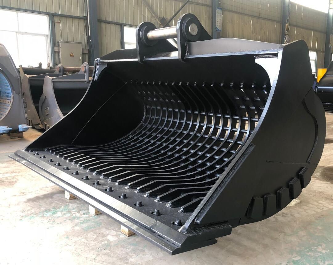 800mm Width Excavator Sieve Bucket For Hyundai R150 R200 R220