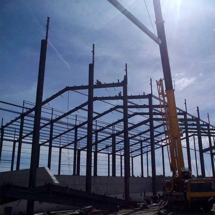 Customized Steel Structure Workshop Angle Steel Frame Farm Buildings