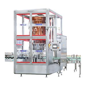 China 8 10 12 Heads Automatic Capping Machine Rotary Pump 6000BPH on sale