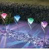 Buy cheap 30cm 12V Color Changing Solar Garden Stake Lights from wholesalers