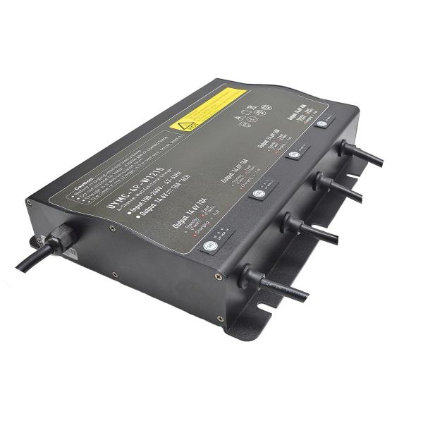 Buy cheap DC12V 14.6V 10A Multi Channel Portable Waterproof IP65 Battery Charger Lifepo4 Lead Acid Lithium Ion Battery Charger from wholesalers