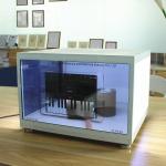 Buy cheap High Brightness Transparent LCD Screen Two Tempered Glass Structure from wholesalers