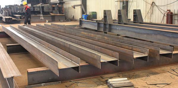 Buy cheap Welding Carbon Structural Steel H Beam Fabrication H-section Steel from wholesalers