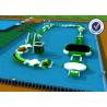 Buy cheap 2000M2 Water Area Inflatable Water Parks , Amusement Sea Water Sport Games from wholesalers