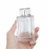 Buy cheap 100ml Transparent Square Glass Perfume Bottle Pump Sprayer from wholesalers