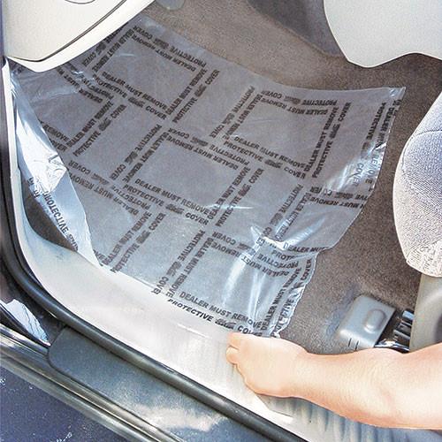 Buy cheap HNHN Transparent LLDPE Auto Carpet Protection Film Removable from wholesalers